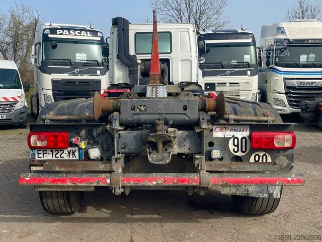 Systém hákového ramena DAF CF 440 Euro 6, 6x2 , Hook, Moving axel, Lift axel