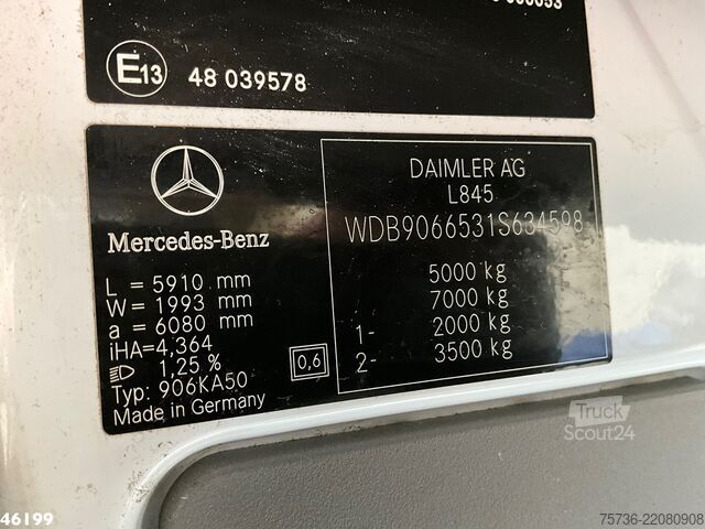Siurbimo transporto priemonė Mercedes-Benz Sprinter 516 CDI Hogedruk Spoelwagen
