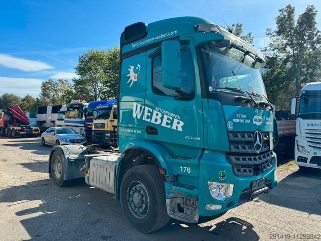 Τυπική μονάδα τράκτορα MERCEDES-BENZ Arocs 2048 4x4 Hydrodrive Zgm 2016