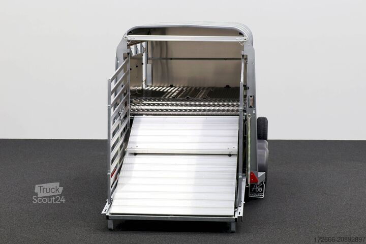 állatszállító pótkocsi Ifor Williams TA5 | 8x6 | DOPPELSTOCK 241X156X183CM VIEHANHÄNGER | 2X LÜFTUNG