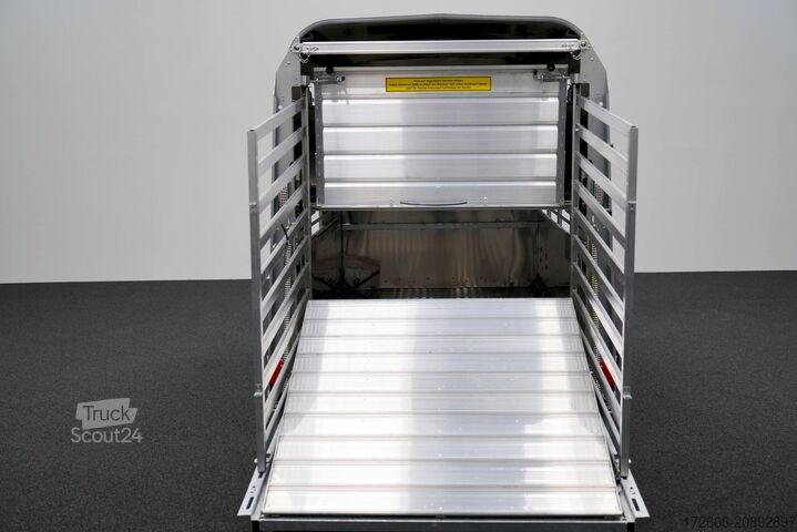 állatszállító pótkocsi Ifor Williams TA5 | 8x6 | DOPPELSTOCK 241X156X183CM VIEHANHÄNGER | 2X LÜFTUNG