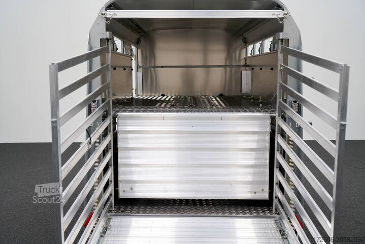 állatszállító pótkocsi Ifor Williams TA5 | 8x6 | DOPPELSTOCK 241X156X183CM VIEHANHÄNGER | 2X LÜFTUNG