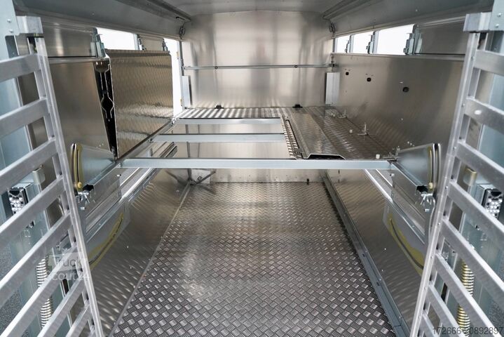 állatszállító pótkocsi Ifor Williams TA5 | 8x6 | DOPPELSTOCK 241X156X183CM VIEHANHÄNGER | 2X LÜFTUNG