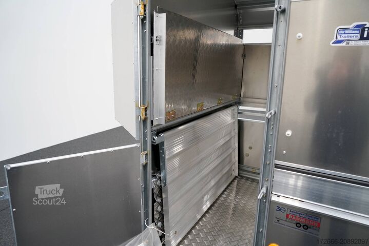 állatszállító pótkocsi Ifor Williams TA5 | 8x6 | DOPPELSTOCK 241X156X183CM VIEHANHÄNGER | 2X LÜFTUNG