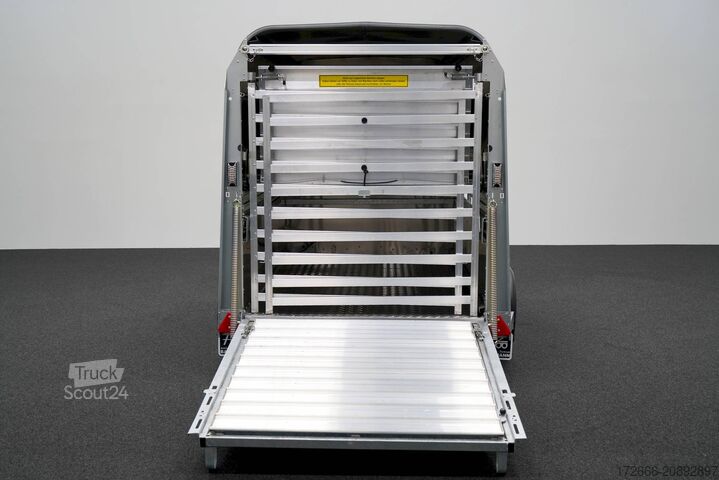 állatszállító pótkocsi Ifor Williams TA5 | 8x6 | DOPPELSTOCK 241X156X183CM VIEHANHÄNGER | 2X LÜFTUNG