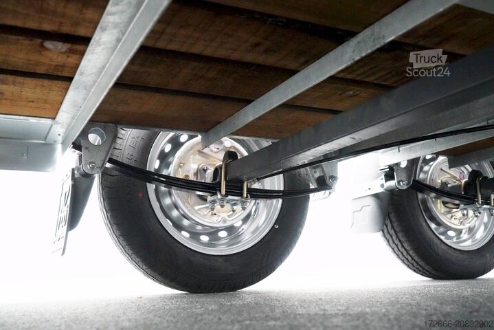 állatszállító pótkocsi Ifor Williams TA5 HD | 12x6 | RAMPE-/TÜR-KOMBI 372X156X183CM VIEHANHÄNGER | 2X LÜFTUNG