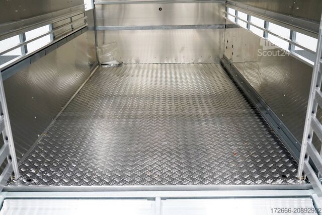 причіп для перевезення худоби Ifor Williams TA510 | 10x6 | RAMPE-/TÜR-KOMBI 311X178X183CM VIEHANHÄNGER | 2X LÜFTUNG