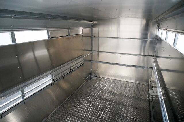 причіп для перевезення худоби Ifor Williams TA510 | 14x6 | RAMPE-/TÜR-KOMBI 434X178X183CM VIEHANHÄNGER | 2X LÜFTUNG