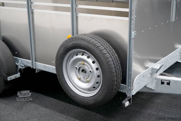 állatszállító pótkocsi Ifor Williams TA510 | 14x6 | RAMPE-/TÜR-KOMBI 434X178X183CM VIEHANHÄNGER | 2X LÜFTUNG