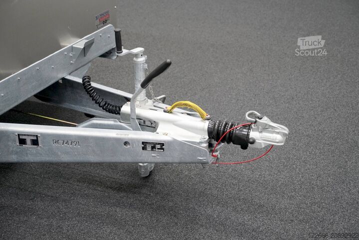 állatszállító pótkocsi Ifor Williams TA510 | 14x7 | RAMPE-/TÜR-KOMBI 434X178X214CM VIEHANHÄNGER | 2X LÜFTUNG