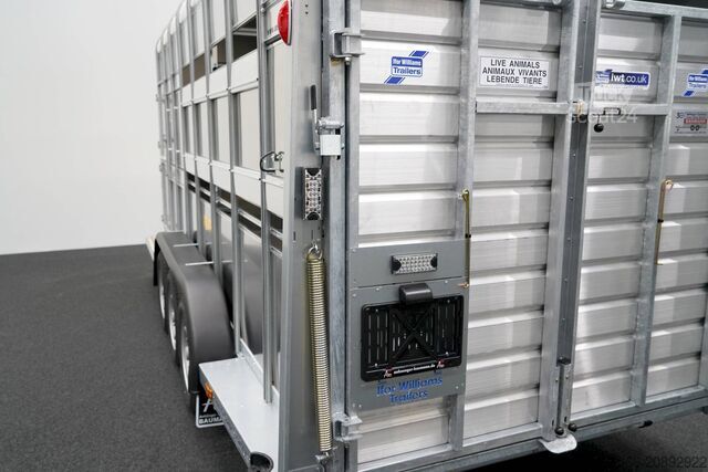 причіп для перевезення худоби Ifor Williams TA510GT | 16x7 | TANK | RAMPE-/TÜR-KOMBI 497X178X214CM VIEHANHÄNGER | 2X LÜFTUNG