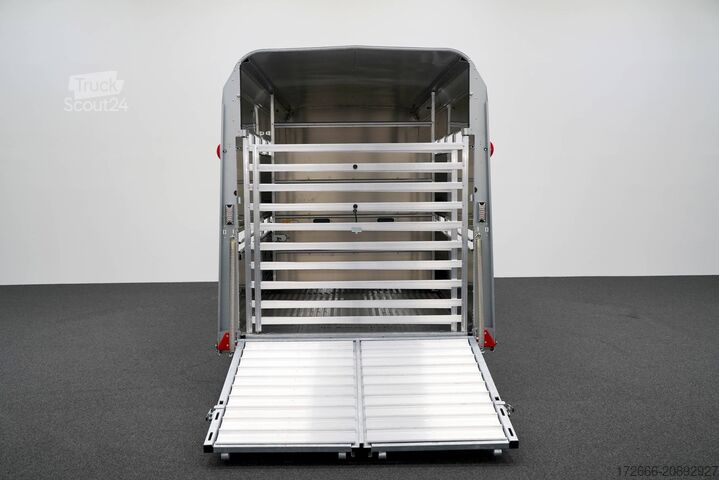 Remorque à bétail Ifor Williams TA510GT | 16x7 | TANK | RAMPE-/TÜR-KOMBI 497X178X214CM VIEHANHÄNGER | 2X LÜFTUNG