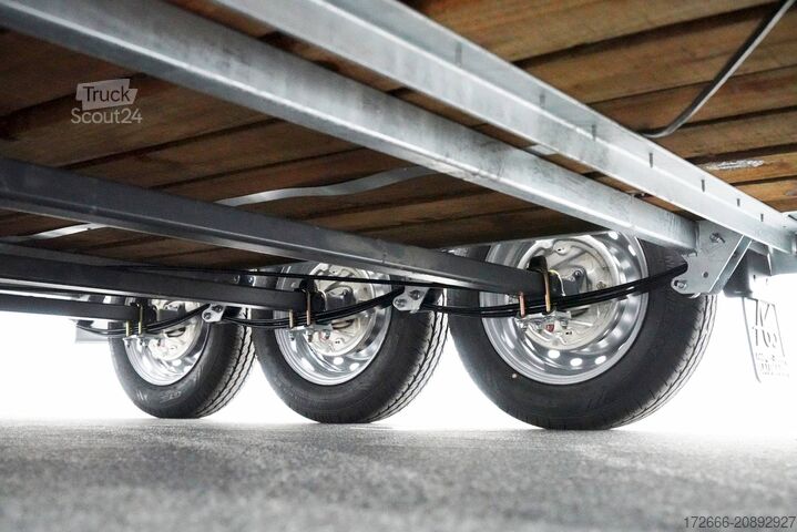 állatszállító pótkocsi Ifor Williams TA510GT | 16x7 | TANK | RAMPE-/TÜR-KOMBI 497X178X214CM VIEHANHÄNGER | 2X LÜFTUNG