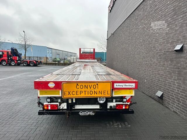 Rimorchio della piattaforma Nooteboom OVB-65-04V 48 METER UITSCHUIBARE LANGMATRIAAL