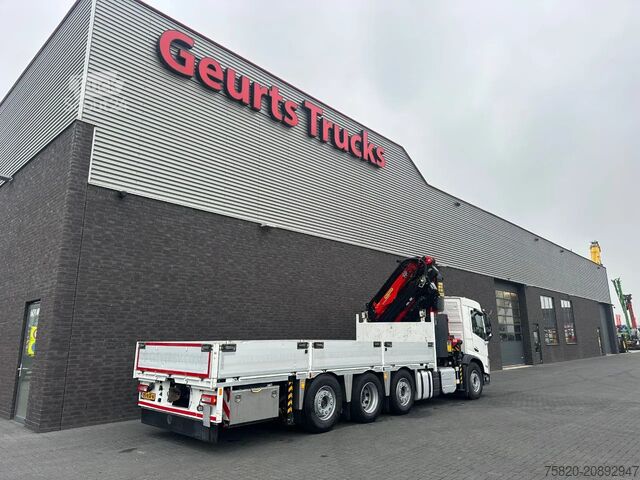 Autokrāna kravas automašīna Volvo FM 480 8X2 + PALFINGER PK 42002 + JIB OJ 080 C ...
