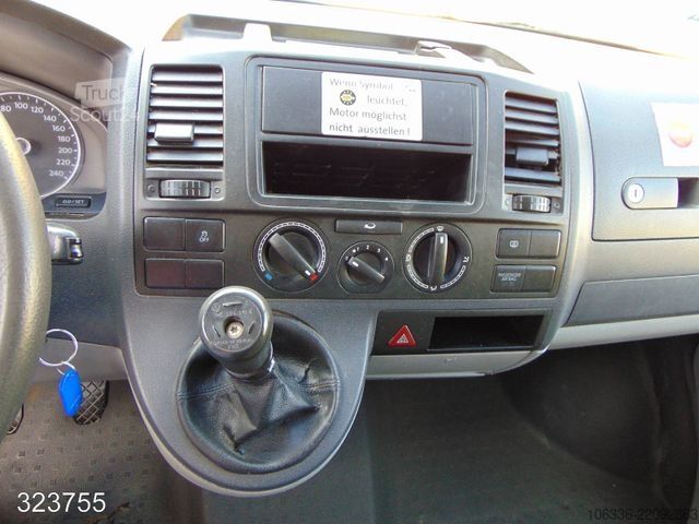 Kassevogn VOLKSWAGEN T5 TRANSPORTER 2.0 TDI 3Sitzer -2x Schiebetür-
