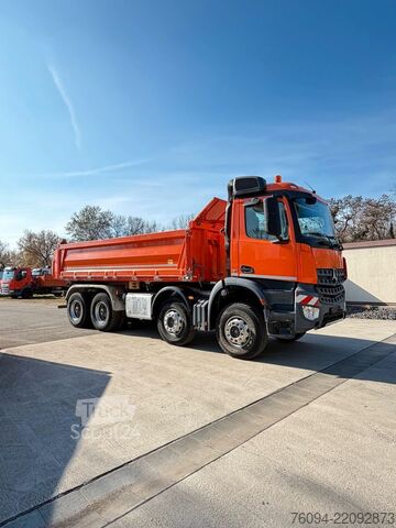 Autocarro ribaltabile MERCEDES-BENZ Arocs 4142 8x4 MEILLER Kipper Bordmatik