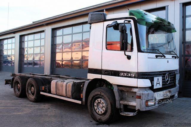 هيكل الشاحنة MERCEDES-BENZ Actros 3335 6x4 Blatt-Blatt EPS Hydraulik