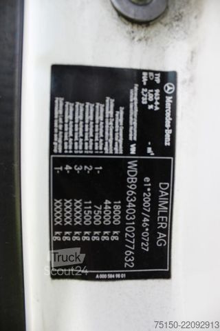 شاحنة مواد خطرة MERCEDES-BENZ 1840 4x2 BLS - Nr.: 632