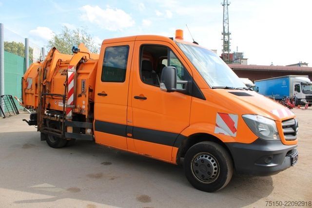Popelářský vůz MERCEDES-BENZ 516 DOKA 4x2 MICRO-HG4+SL240 Nr: 161