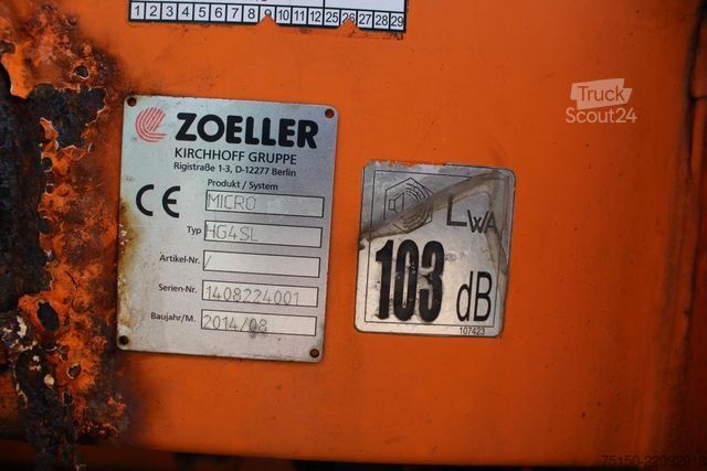 Popelářský vůz MERCEDES-BENZ 516 DOKA 4x2 MICRO-HG4+SL240 Nr: 161