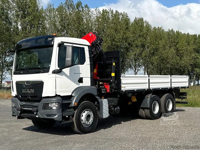 Crane truck MAN TGS 33.400 BB CH Crane Truck (3 units)
