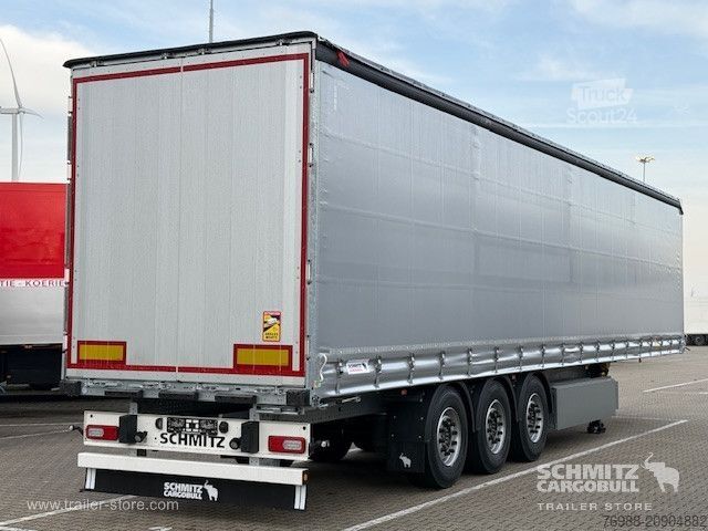 Atvira puspriekabė su tentu Schmitz Cargobull Curtainsider Standard