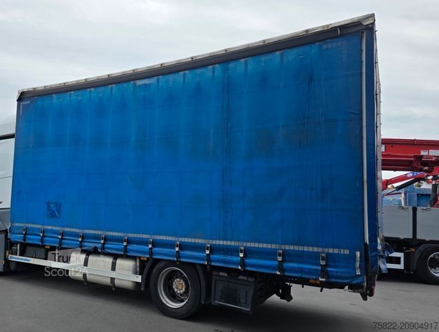 Camion cu platformă și prelată MERCEDES-BENZ Aufbau Pritsche Plane L6,5m / H 3m