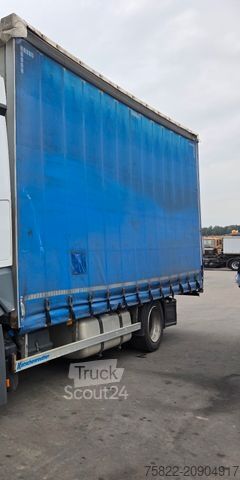 Tenteli düz yataklı kamyon MERCEDES-BENZ Aufbau Pritsche Plane L6,5m / H 3m