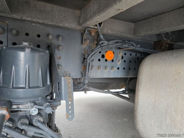 Tenteli düz yataklı kamyon MERCEDES-BENZ Aufbau Pritsche Plane L6,5m / H 3m