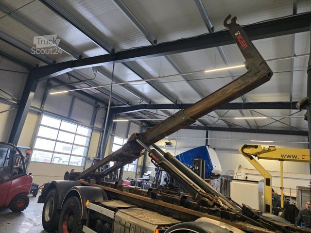 Autocamion cu cârlig pentru containere MERCEDES-BENZ Arocs Aufbau Haken Hook Hiab XR26 / Meiller