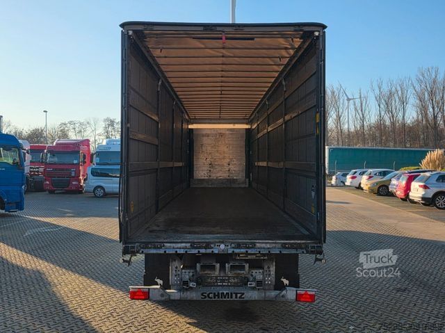 Åben sættevogn med presenning SCHMITZ CARGOBULL SCS 24/L - 13.62 EB / Lift / EDSCHA/Stapleraufn.