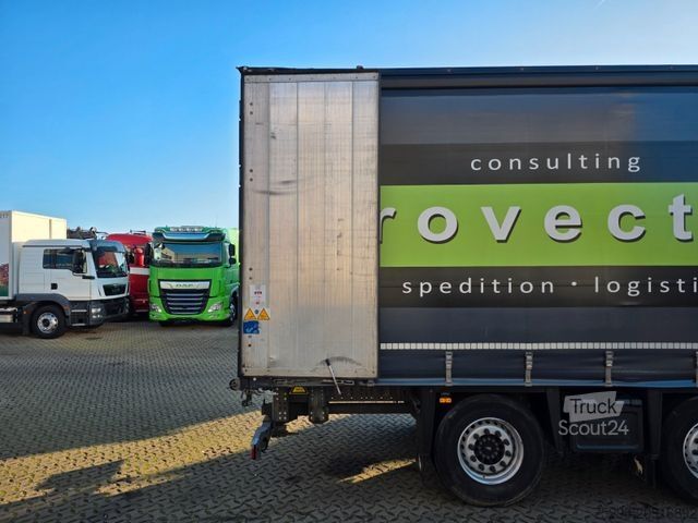 Åben sættevogn med presenning SCHMITZ CARGOBULL SCS 24/L - 13.62 EB / Lift / EDSCHA/Stapleraufn.