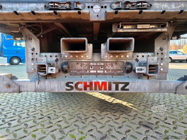 Åben sættevogn med presenning SCHMITZ CARGOBULL SCS 24/L - 13.62 EB / Lift / EDSCHA/Stapleraufn.