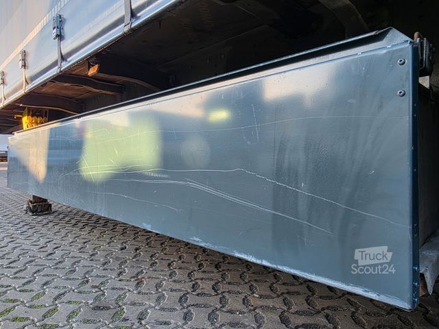 Åben sættevogn med presenning SCHMITZ CARGOBULL SCS 24/L - 13.62 EB / Lift / EDSCHA/Stapleraufn.