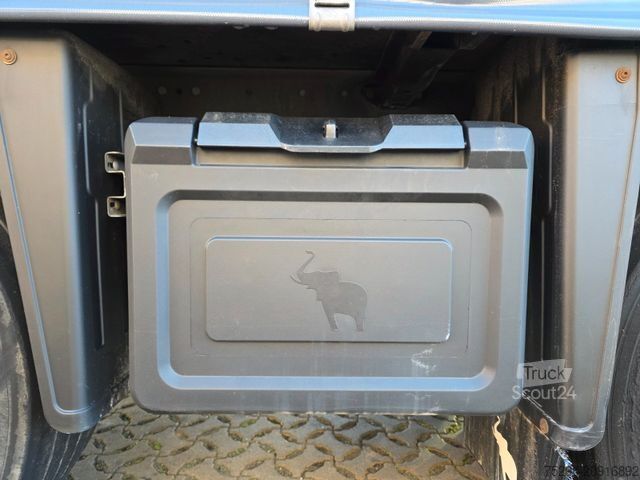 Åben sættevogn med presenning SCHMITZ CARGOBULL SCS 24/L - 13.62 EB / Lift / EDSCHA/Stapleraufn.