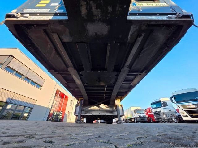 Åben sættevogn med presenning SCHMITZ CARGOBULL SCS 24/L - 13.62 EB / Lift / EDSCHA/Stapleraufn.