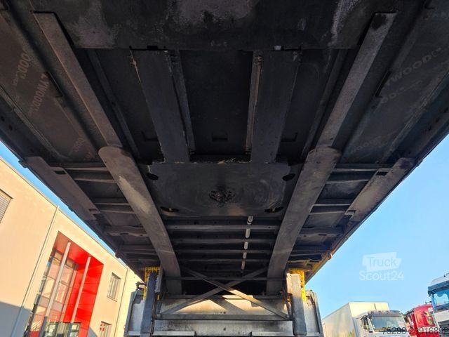 Åben sættevogn med presenning SCHMITZ CARGOBULL SCS 24/L - 13.62 EB / Lift / EDSCHA/Stapleraufn.