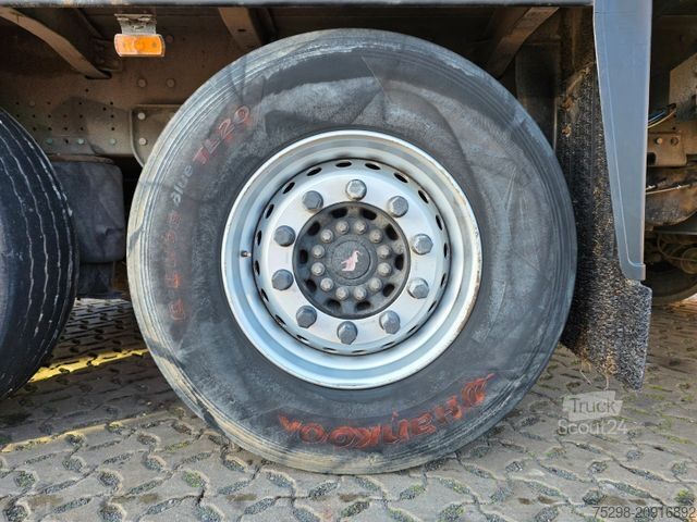 Åben sættevogn med presenning SCHMITZ CARGOBULL SCS 24/L - 13.62 EB / Lift / EDSCHA/Stapleraufn.