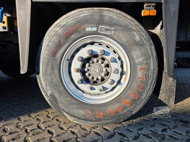 Åben sættevogn med presenning SCHMITZ CARGOBULL SCS 24/L - 13.62 EB / Lift / EDSCHA/Stapleraufn.