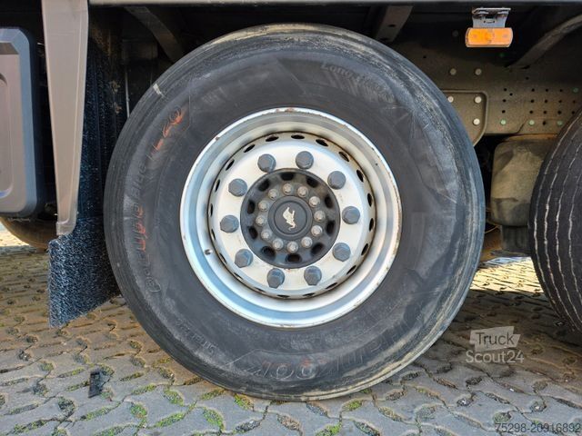 Åben sættevogn med presenning SCHMITZ CARGOBULL SCS 24/L - 13.62 EB / Lift / EDSCHA/Stapleraufn.