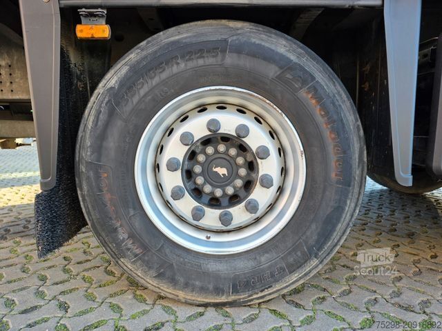 Åben sættevogn med presenning SCHMITZ CARGOBULL SCS 24/L - 13.62 EB / Lift / EDSCHA/Stapleraufn.