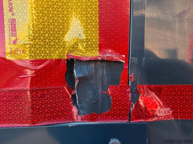 Åben sættevogn med presenning SCHMITZ CARGOBULL SCS 24/L - 13.62 EB / Lift / EDSCHA/Stapleraufn.