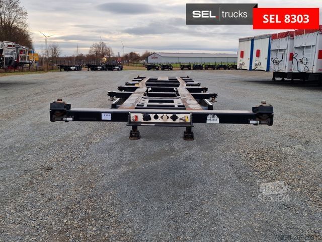 Ημιρυμουλκούμενο εναλλάξιμου αμαξώματος KRONE SD / Liftachse / 11.035-12.640