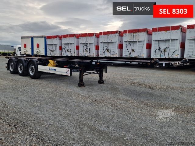 Ημιρυμουλκούμενο εναλλάξιμου αμαξώματος KRONE SD / Liftachse / 11.035-12.640