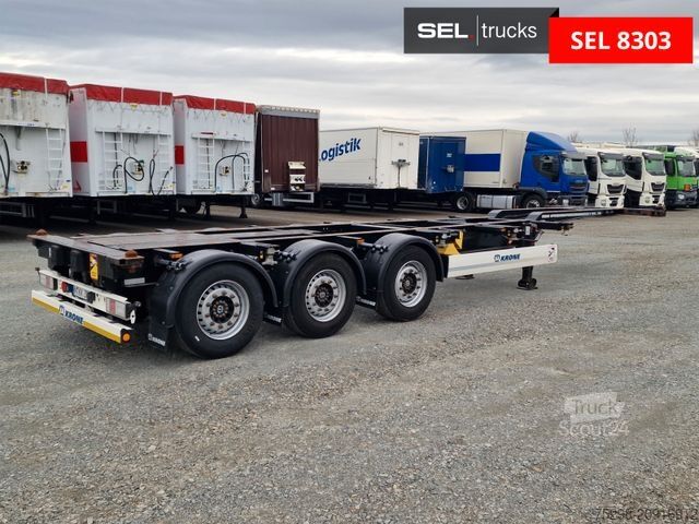 Ημιρυμουλκούμενο εναλλάξιμου αμαξώματος KRONE SD / Liftachse / 11.035-12.640