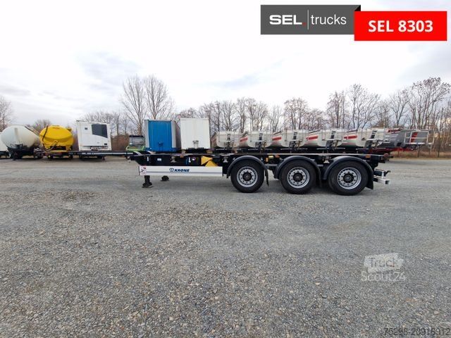 Ημιρυμουλκούμενο εναλλάξιμου αμαξώματος KRONE SD / Liftachse / 11.035-12.640