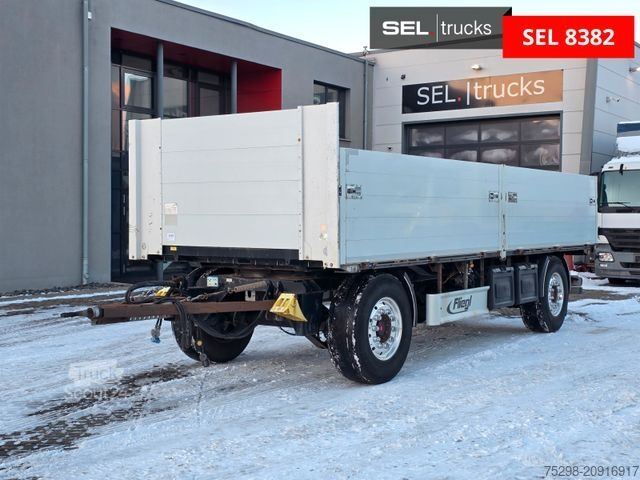 Anhänger mit offener Pritsche FLIEGL ZPS180 / Baustoff / Alu-Felgen / 40 mm