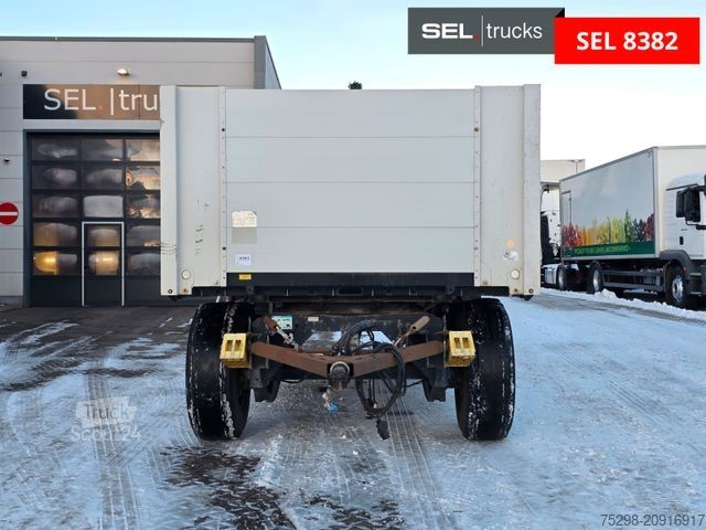 Anhänger mit offener Pritsche FLIEGL ZPS180 / Baustoff / Alu-Felgen / 40 mm