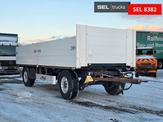 Anhänger mit offener Pritsche FLIEGL ZPS180 / Baustoff / Alu-Felgen / 40 mm